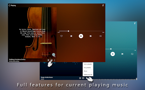   Music Player for Android-Audio- screenshot thumbnail   