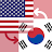 US Dollar / South Korean Won icon