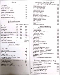 Hotel Surekha Family Restaurant And Bar menu 1