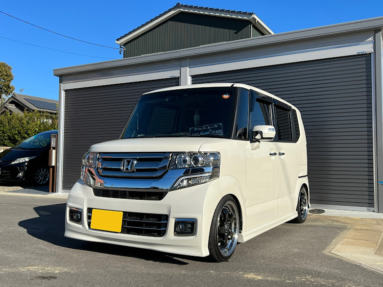 Nボックスカスタムの洗車・2021ベストショット・寒いに関するカスタム事例の投稿画像1枚目
