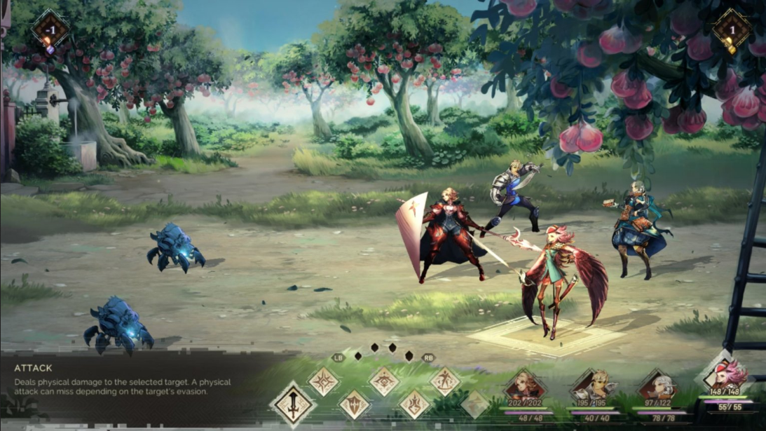 gameplay for Astria Ascending