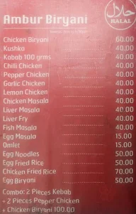 Lakshmi Hotel menu 2