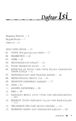 Al-Kabair Dosa-dosa Besar Imam Adz-Dzahabi