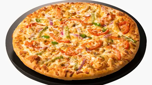 Overload Triple Chicken Cheese Pizza