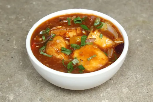 Chilli Paneer Gravy 8 Pcs/12 Pcs