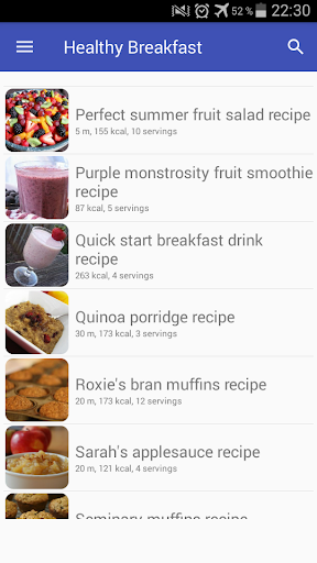Healthy Breakfast recipes with photo offline