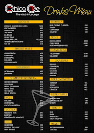 Chicane The Sports Bar menu 1