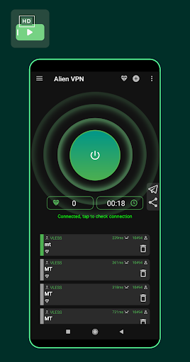 Screenshot Alien VPN: Fast & Secure
