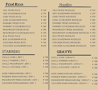 Food Fire menu 1
