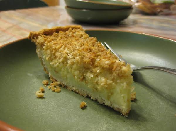 Coconut Custard Pie_image