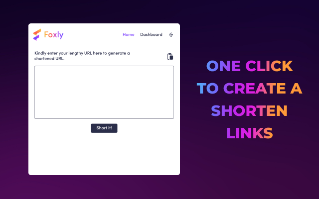 Foxly - URL Shortener Preview image 6