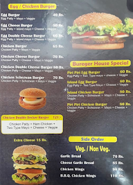 The Burger House & Grills menu 3