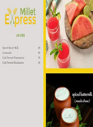 Millet Express menu 1