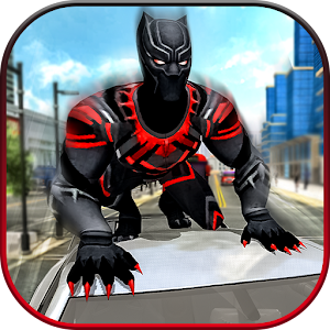 Download Flying Black Panther Superhero City Rescue Mission For PC Windows and Mac
