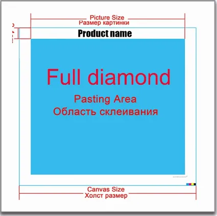 Title 5, DIY 5D Diamond Embroidery Cross Stitch Kit for ...