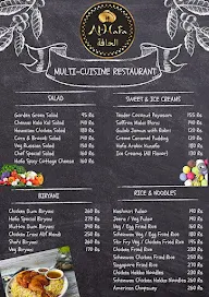 Alagar Multi Cuisine Restaurant menu 2