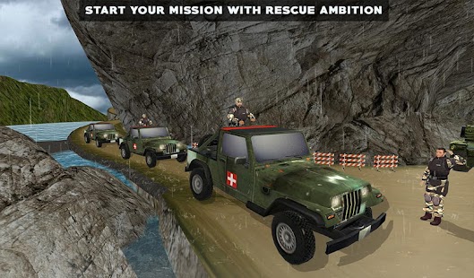 US Army Helicopter Rescue: Ambulance Driving Games Screenshot