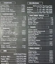 Grill N Chill - Marine Drive menu 1