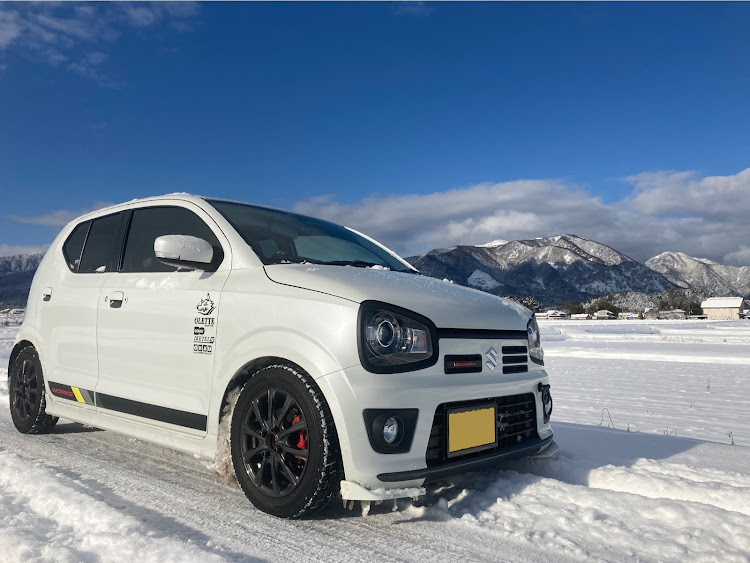 アルトワークスのアルトワークスha36s・スマホ撮影・大寒波到来・雪に関するカスタム事例の投稿画像3枚目