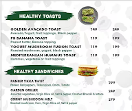 Healthy Heights Cafe menu 1