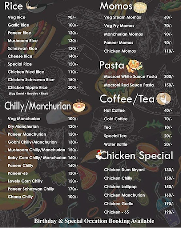 Cafe 4.0 menu 
