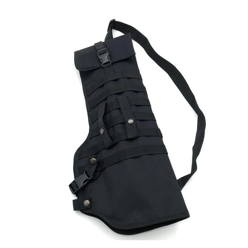 Sac de chasse tactique à bandoulière unique, multifonctionnel et portable, sac à fusil de chasse pour activités extérieures.