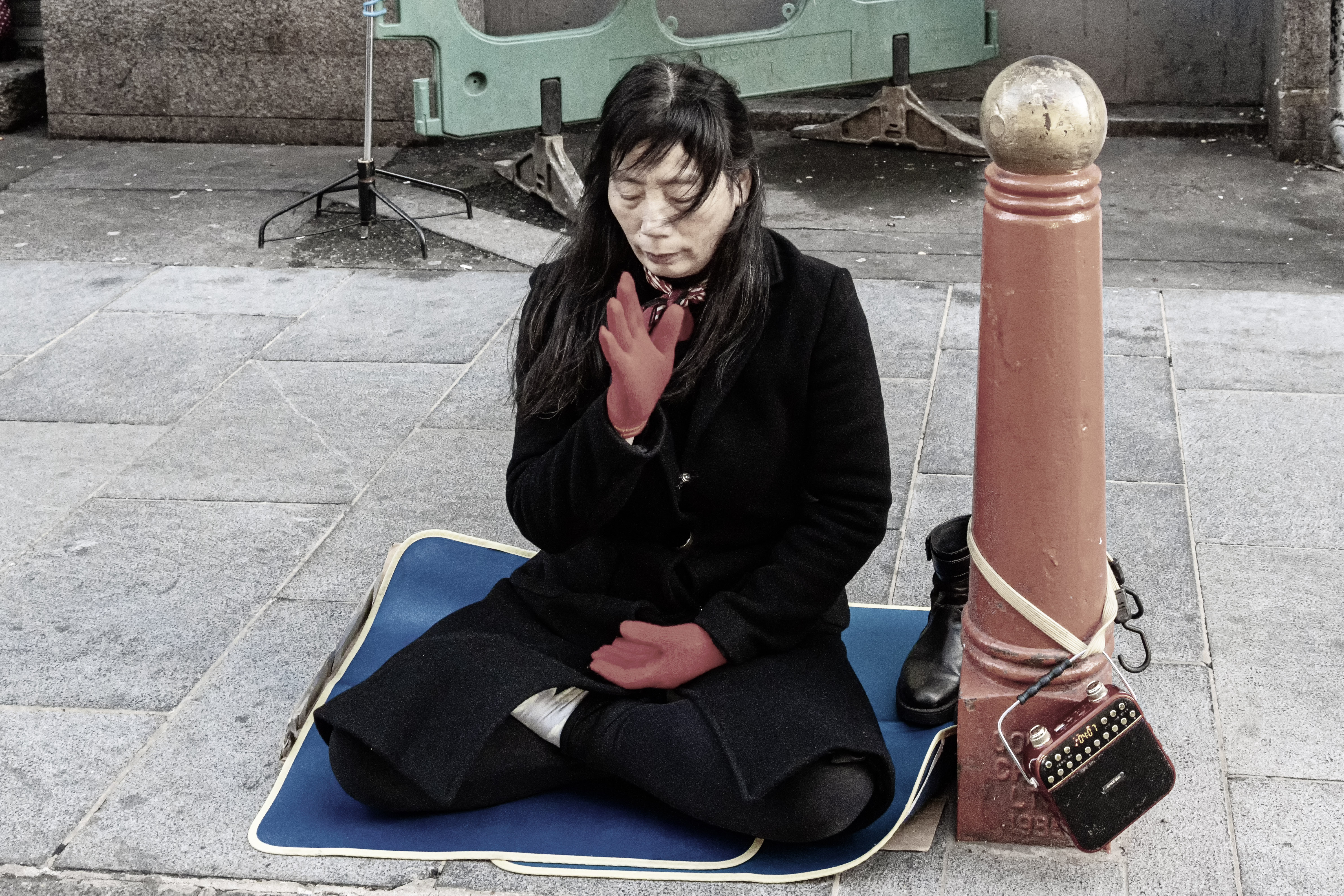 meditation on the street di francofabbretti