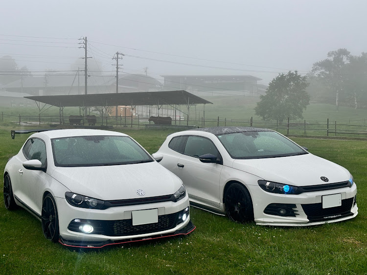 シロッコのビーナスラインミーティング・シロッコ1.4TSI・インタークーラー取付に関するカスタム事例の投稿画像6枚目