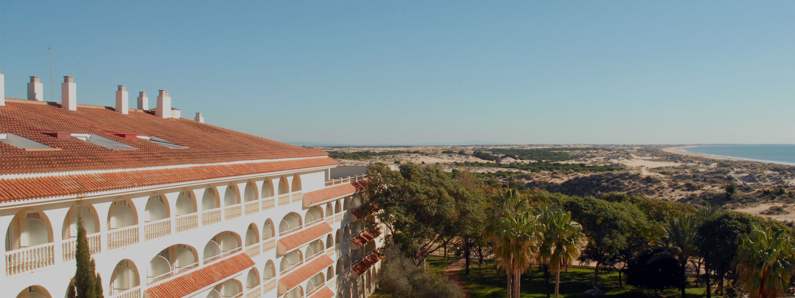 Views of the hotel terraces and the surroundings