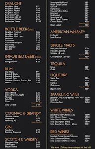 Drunkling menu 1