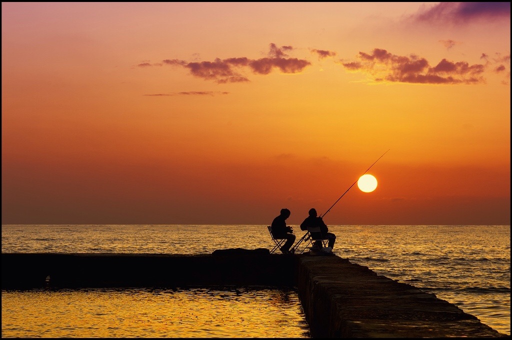 a pesca di tramonti di Gloria Staffa