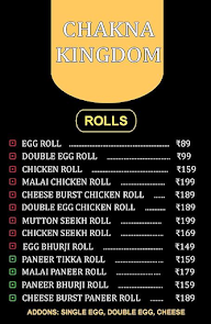 Chakna Kingdom menu 3