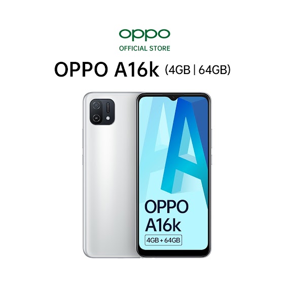 [Mã Elmall5 Giảm 5% Đơn 300K] Điện Thoại Oppo A16K (4Gb/64Gb) - Hàng Chính Hãng