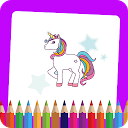 Unicorn coloring book for kids 1.0 تنزيل