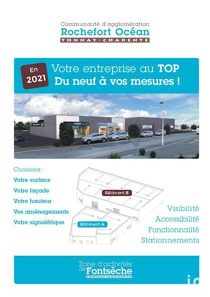 Vente locaux professionnels  276 m² à Tonnay-Charente (17430), 396 776 €