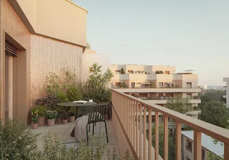 Programme immobilier neuf Bron à 200 mètres du parc Rosa Parks à Bron (69)
