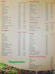 Chinatown Restaurant menu 2