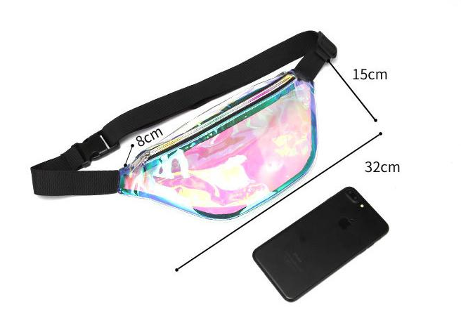 Title 1, Transparent Waterproof Running Sports Chest Bag...