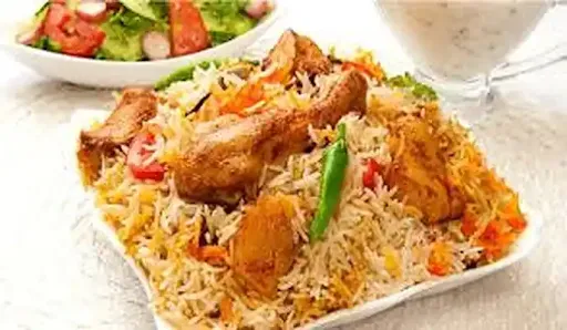 Tandoori Chicken Dum Biryani