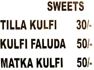 Juneja Sweets menu 2