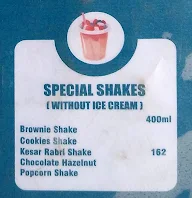 Giani's Ice Cream menu 2