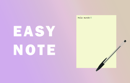 Easy Note small promo image