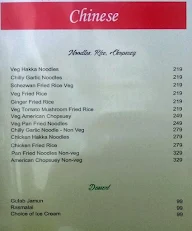 The Fizz menu 4