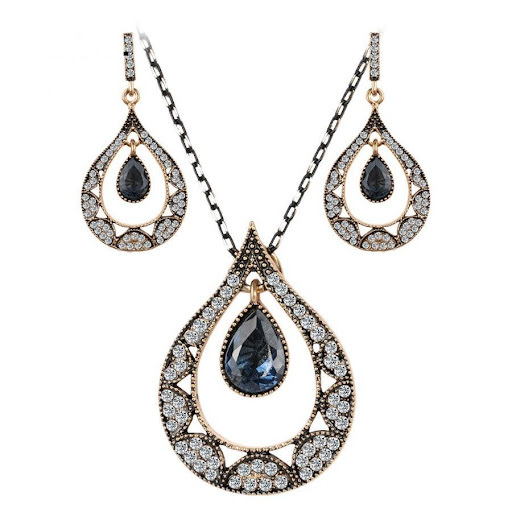 Title 1, Water Drop Vintage Jewelry Sets