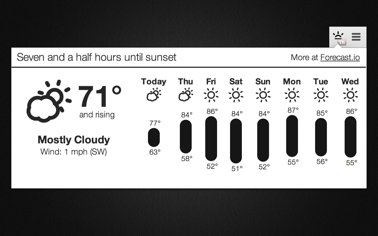 Forecast.io Weather Preview image 3