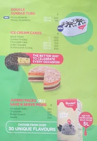 Rainbow Scoops & Shakes menu 3