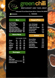 Green Chilli menu 1