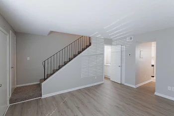 Go to Two Bed, 1.5 Bath Townhome with Patio Floorplan page.