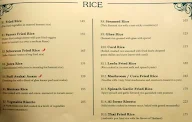 Six Degrees menu 2