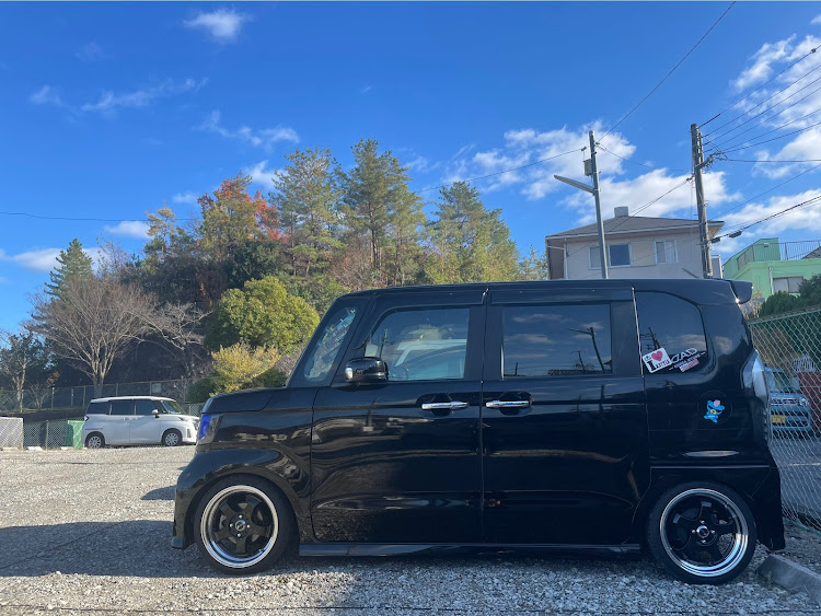 Nボックスカスタムの洗車・IKSTYLE・ギャルソンdad・イクマ自動車に関するカスタム事例の投稿画像4枚目